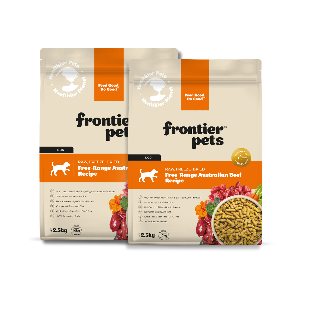 Free-Range Beef | Raw Freeze-Dried Dog Food 2 x 2.5kg