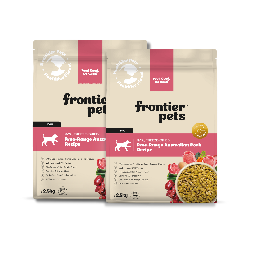 Free-Range Pork | Raw Freeze-Dried Dog Food 2 x 2.5kg