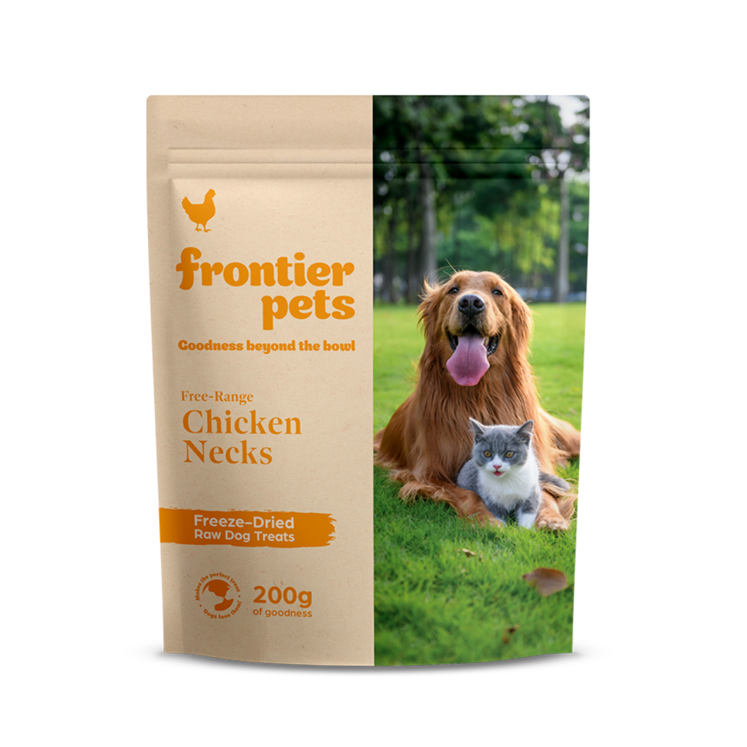 Free Range Chicken Necks Raw Freeze Dried Wholefood Treats