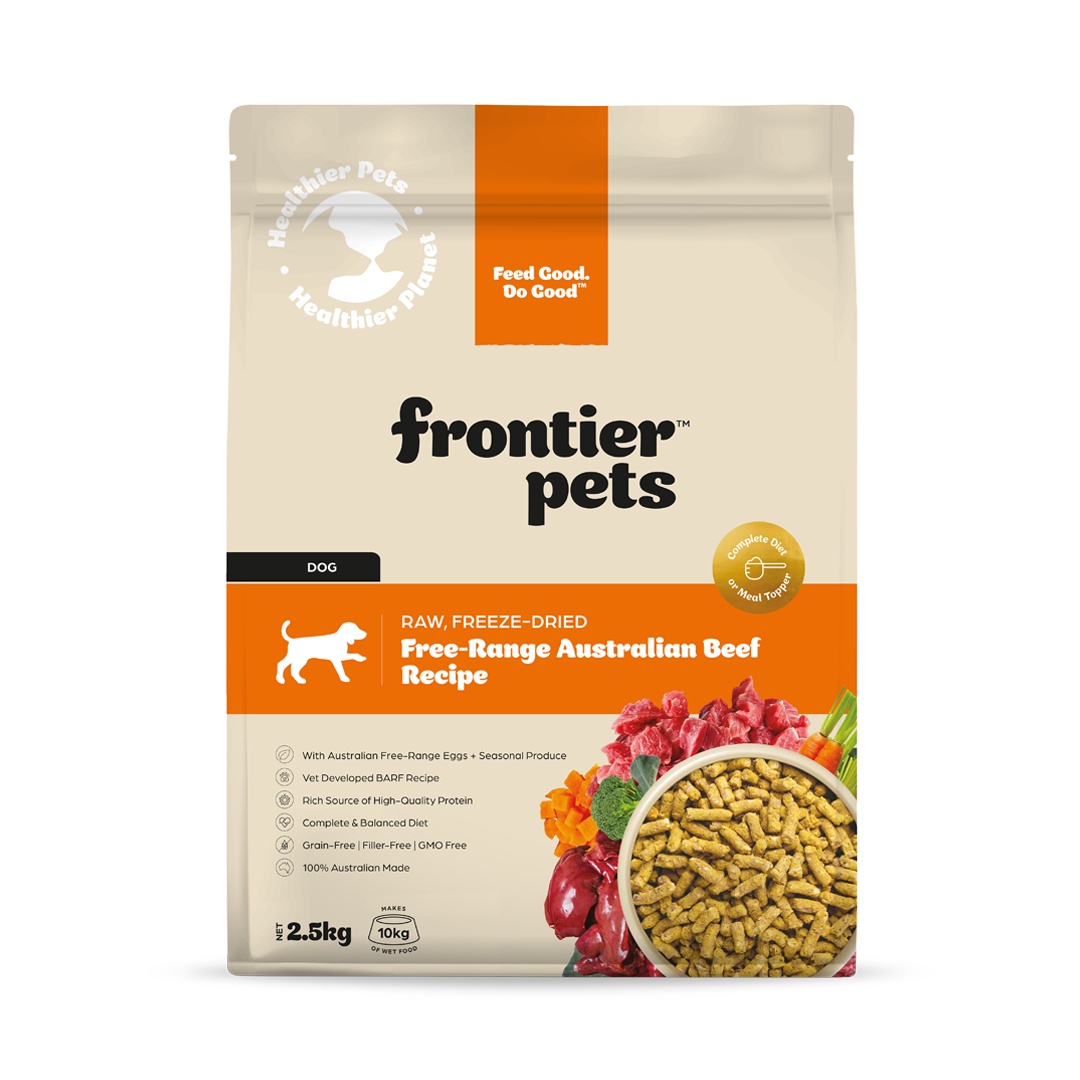 Free-Range Beef | Raw Freeze-Dried Dog Food 2.5kg