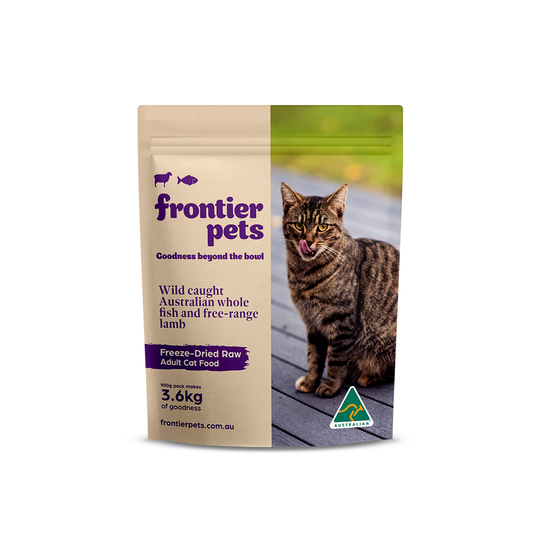 Frontier on sale cat food