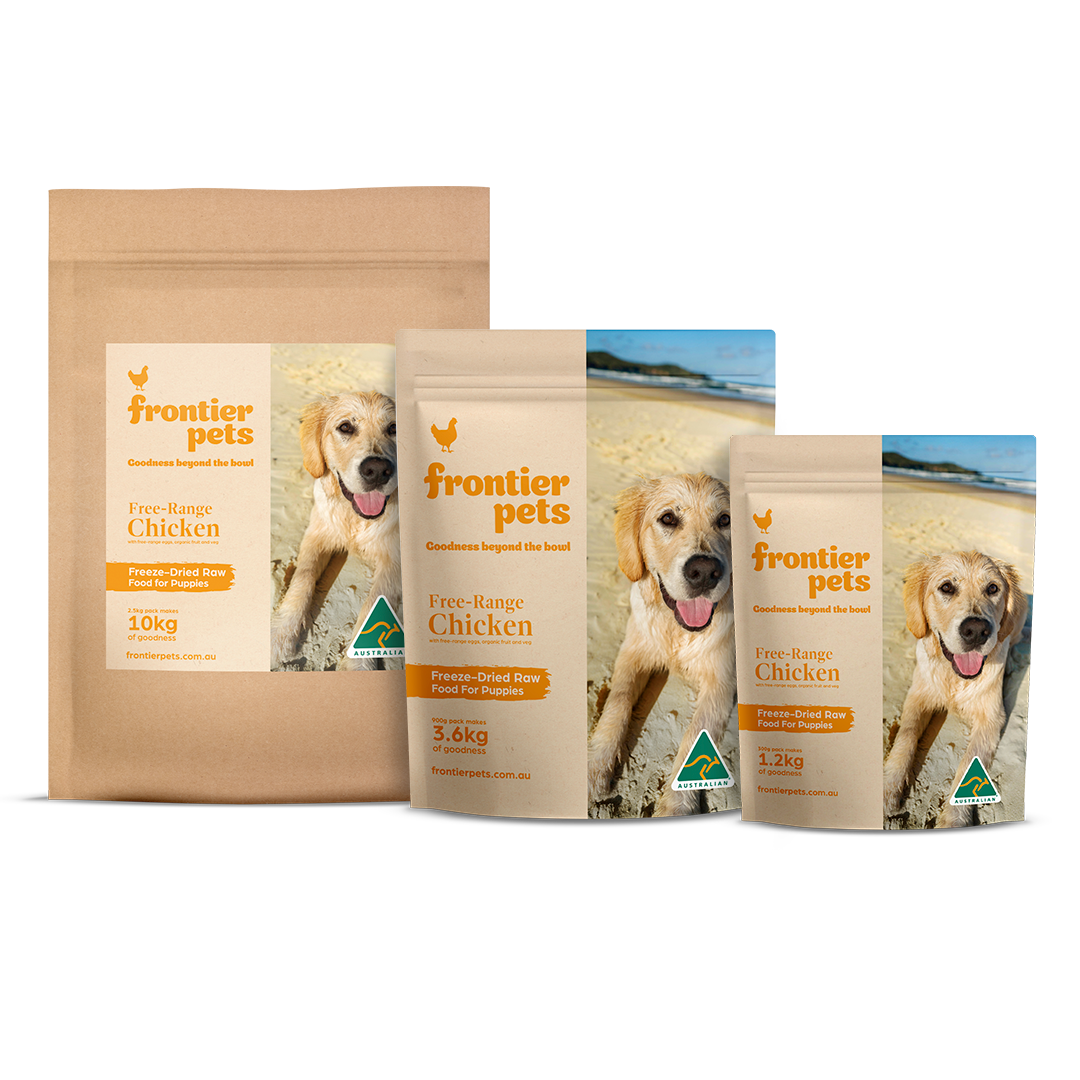 Free-Range Chicken | Raw Freeze-Dried Puppy Food 900g