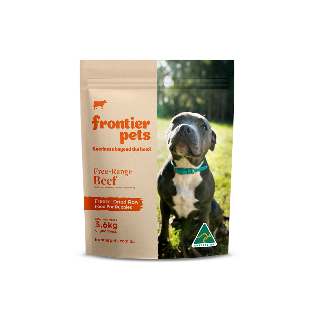 Free Range Beef Raw Freeze Dried Puppy