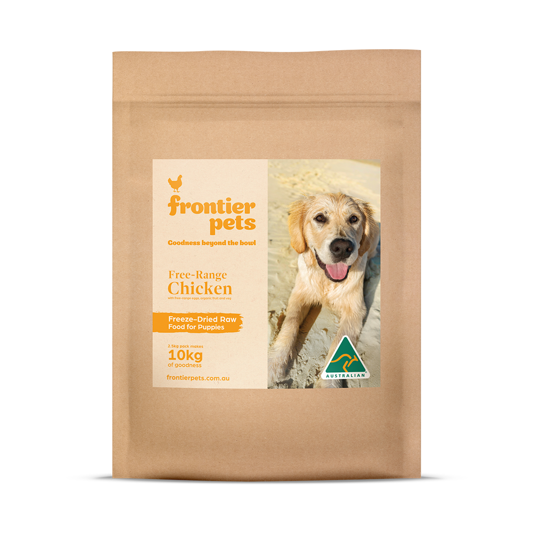 Free-Range Chicken | Raw Freeze-Dried Puppy Food 2 x 2.5kg