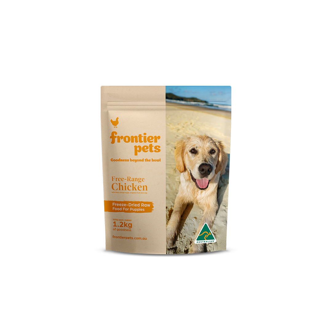 Free-Range Chicken | Raw Freeze-Dried Puppy Food 300g