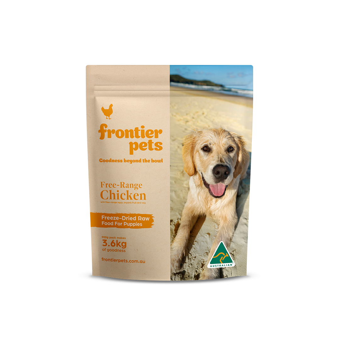 Free-Range Chicken | Raw Freeze-Dried Puppy Food 900g