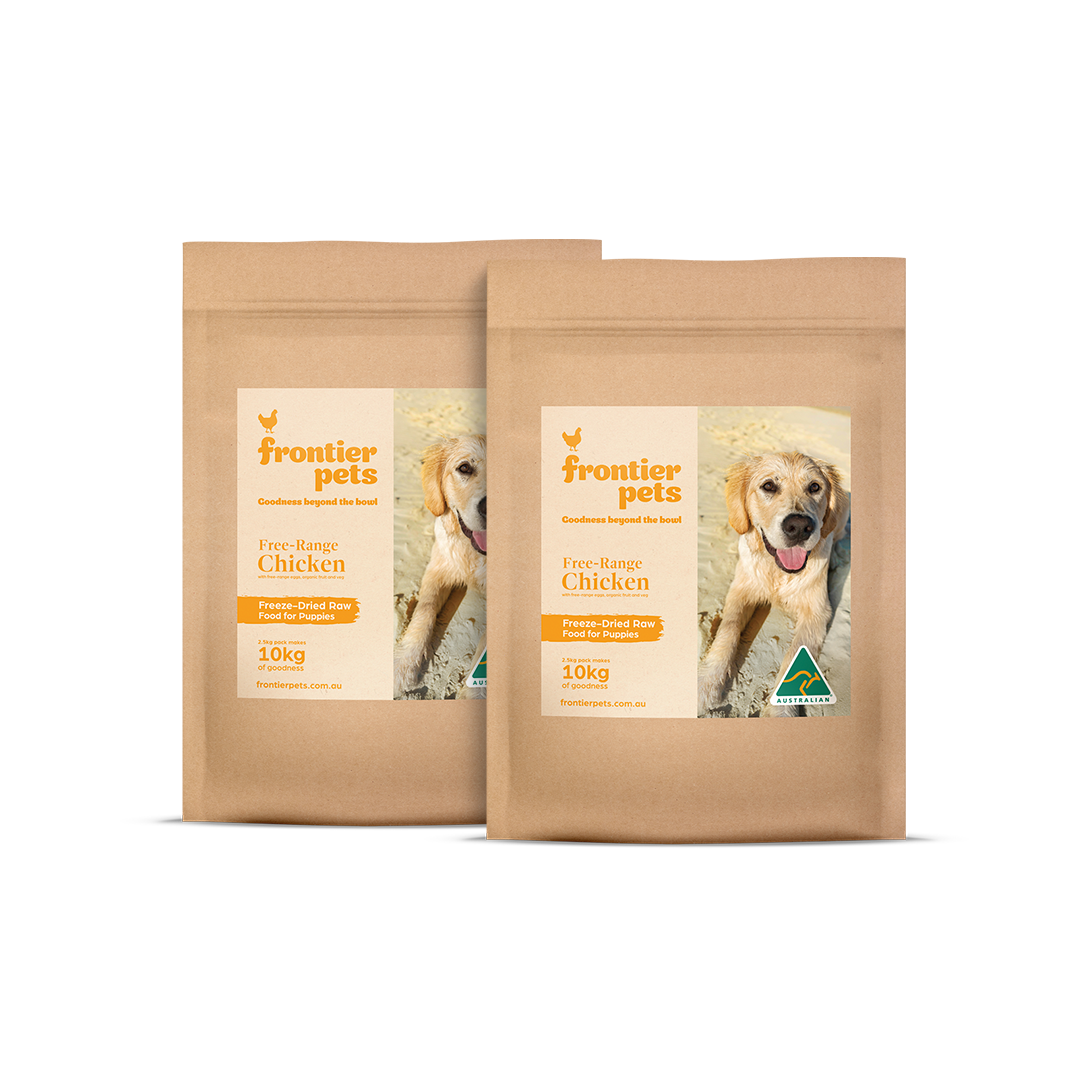 Free-Range Chicken | Raw Freeze-Dried Puppy Food 2 x 2.5kg