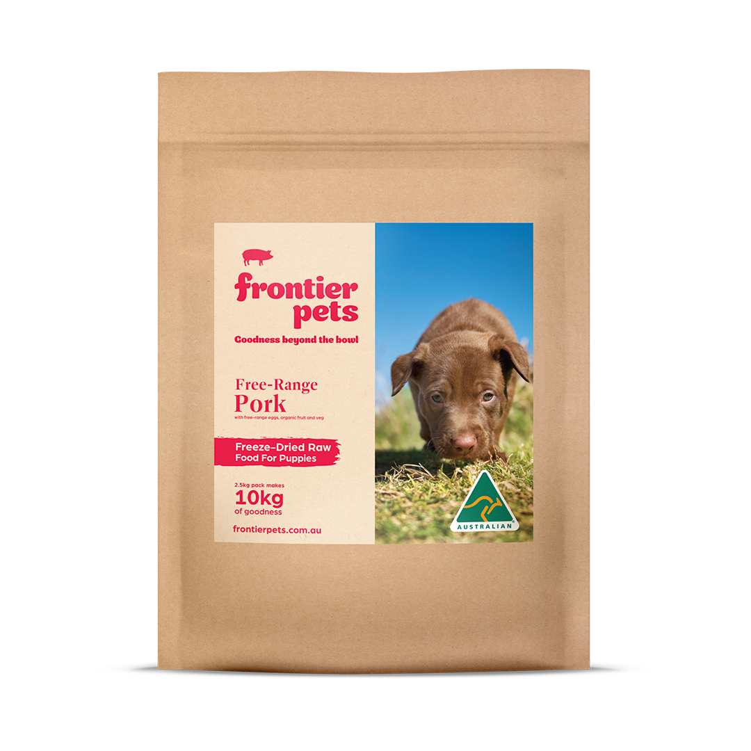 Free-Range Pork | Raw Freeze-Dried Puppy Food 2 x 2.5kg
