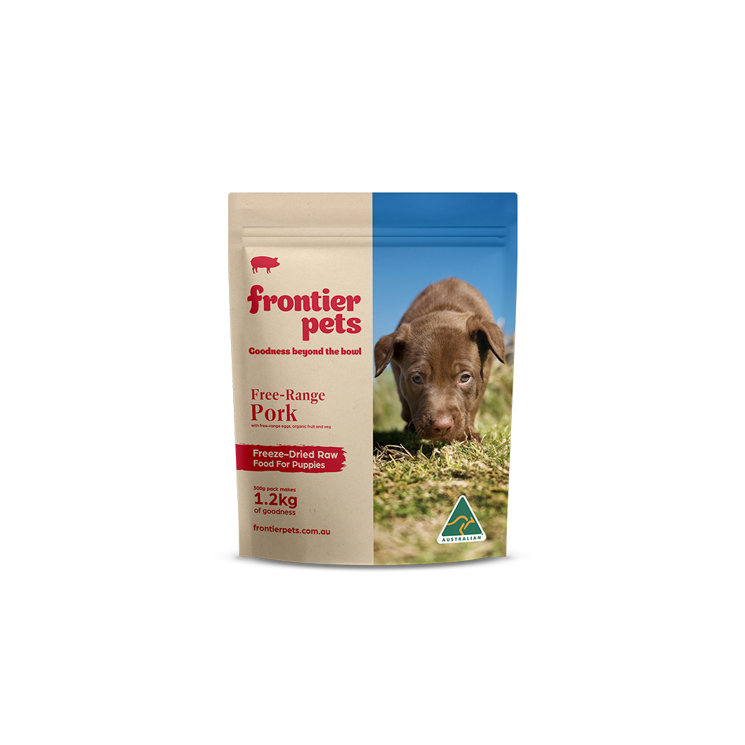 Free-Range Pork | Raw Freeze-Dried Puppy Food 300g
