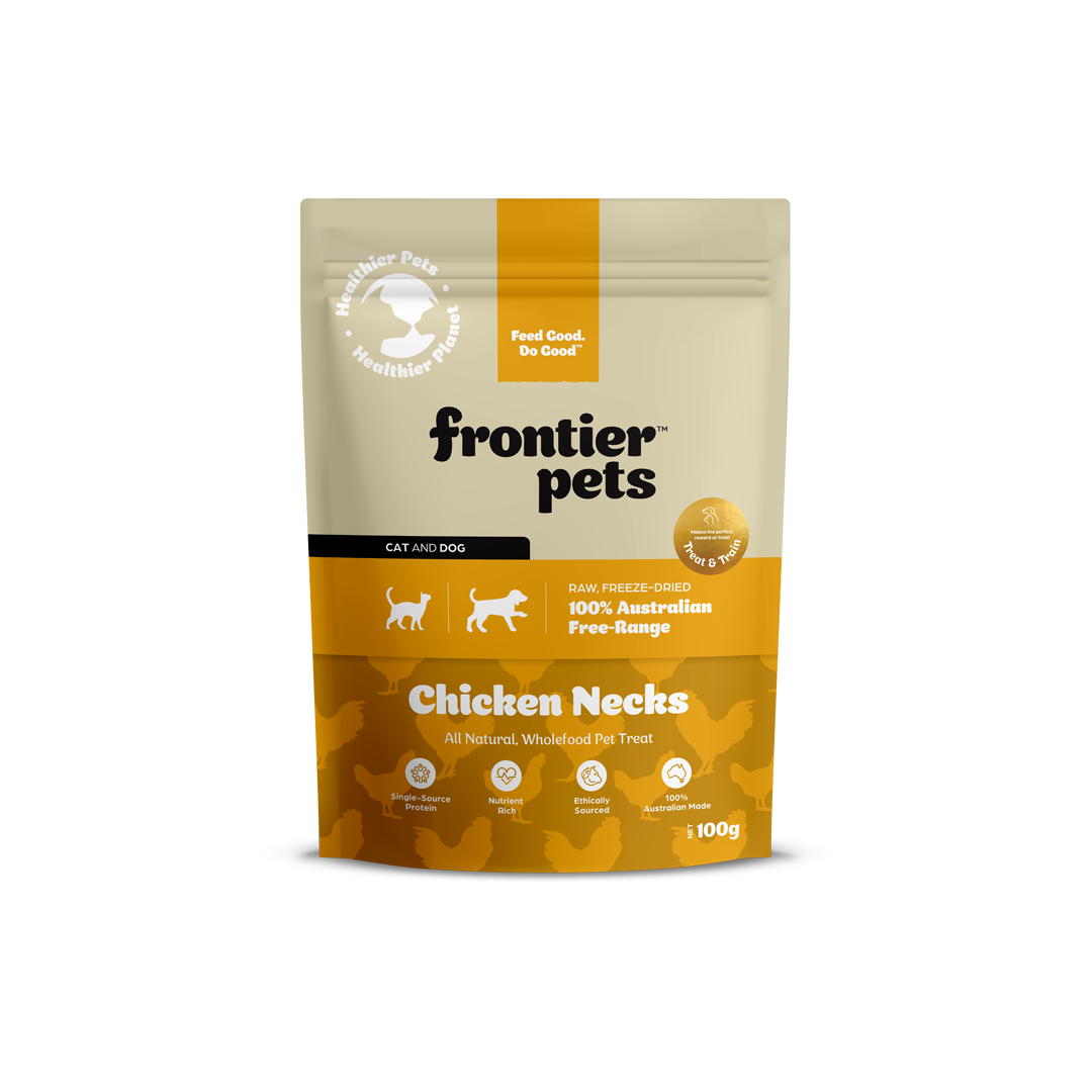 Free-Range Chicken Necks | Raw Freeze-Dried Wholefood Treats 100g
