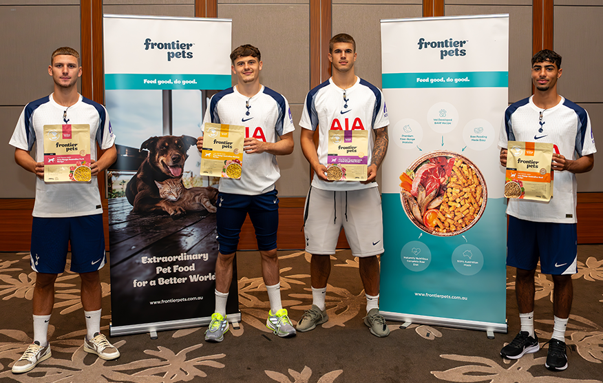 Tottenham Hotspur partners with Frontier Pets - for Healthier Pets and a Healthier Planet&nbsp;