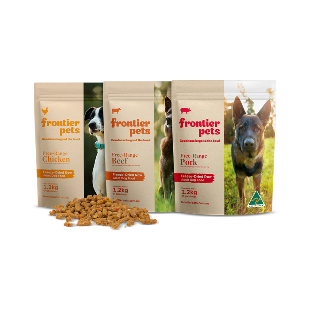 Small Packs Combo | Freeze-Dried Dog Food | Frontier Pets