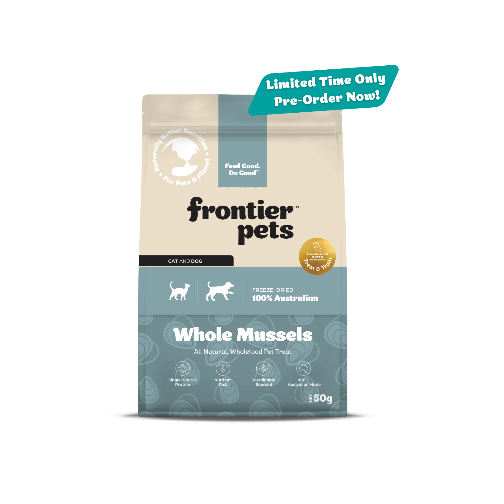 Australian Mussels | Freeze-Dried Wholefood Treats