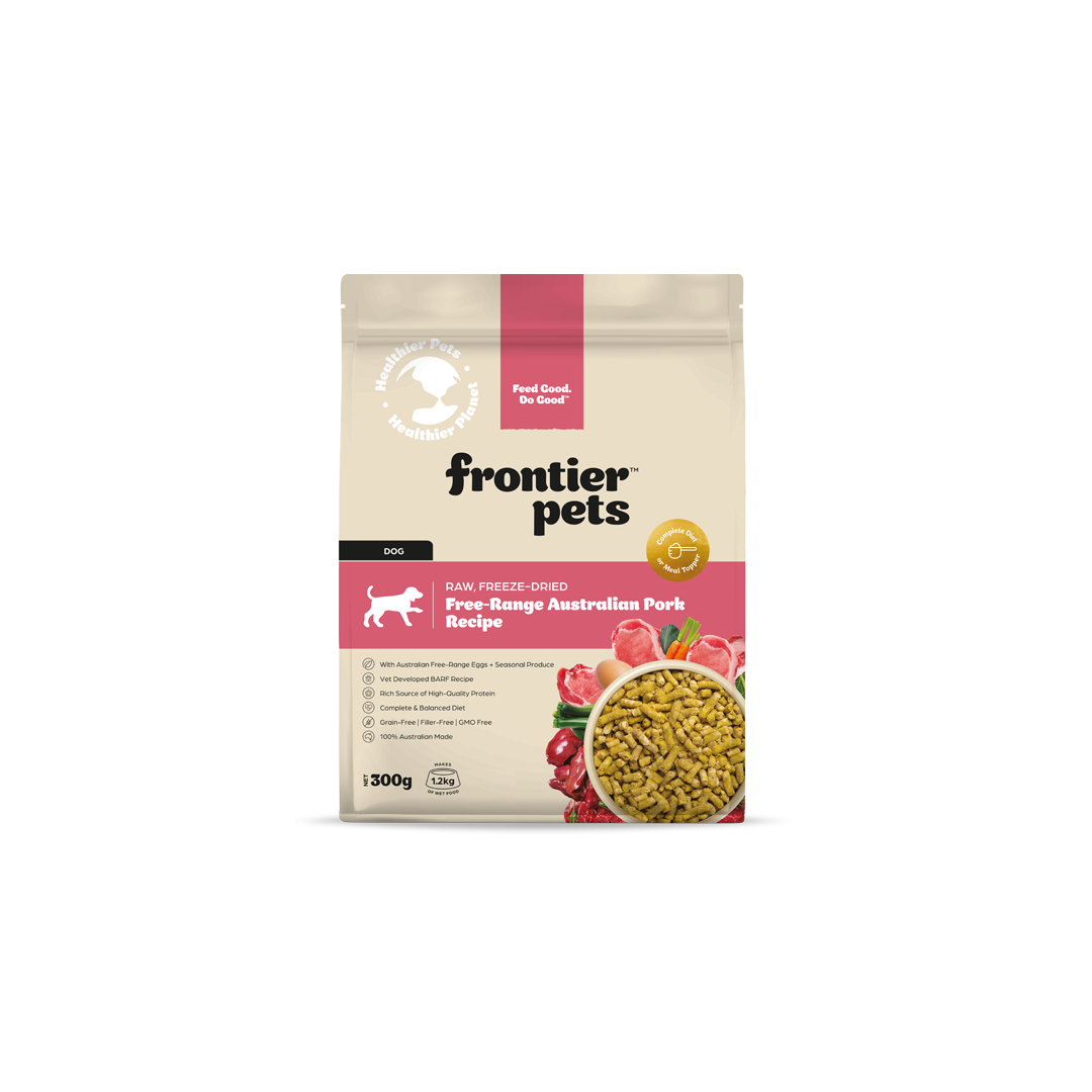 Free-Range Pork | Raw Freeze-Dried Dog Food 300g