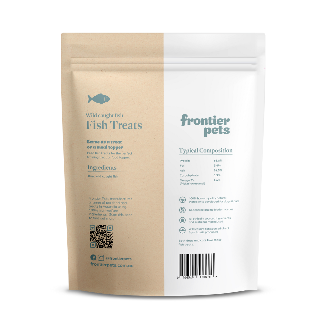 Wild Caught Fish Treats For Dogs & Cats