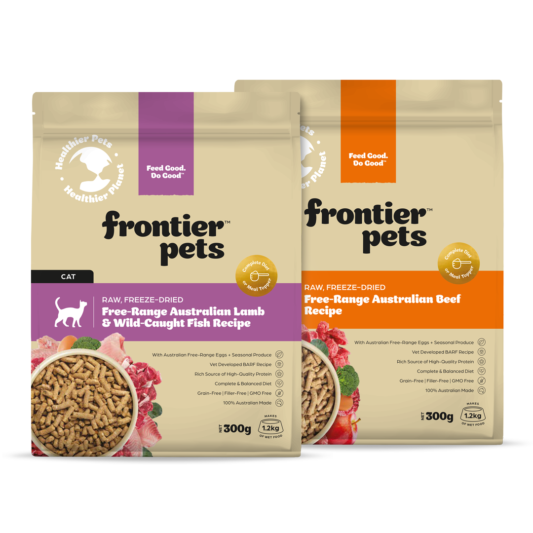 Free Range Beef and Lamb and Wild Caught Fish Cat Food 1.2kg