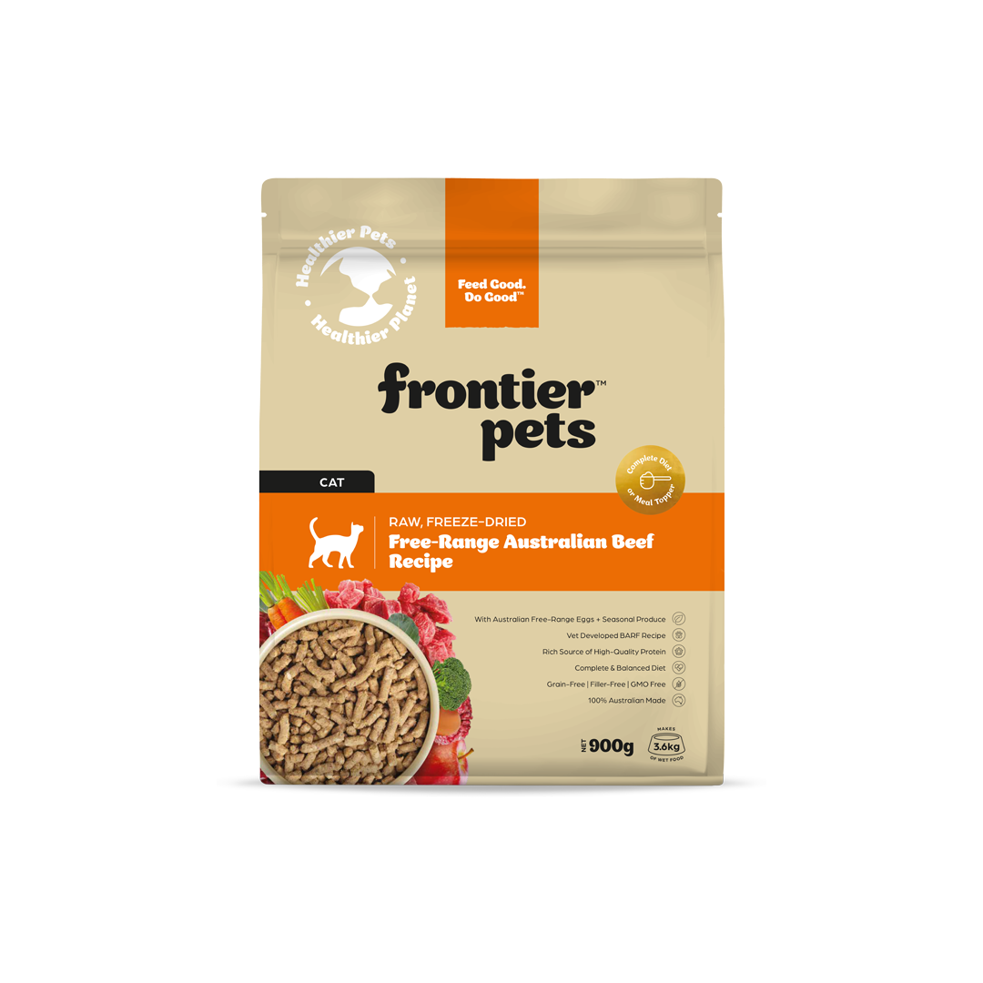 Free-Range Beef | Raw Freeze-Dried Cat Food