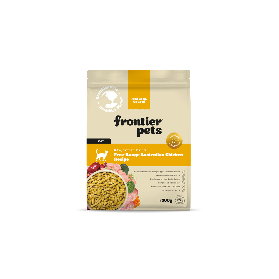 Free-Range Chicken | Raw Freeze-Dried Cat Food 300g