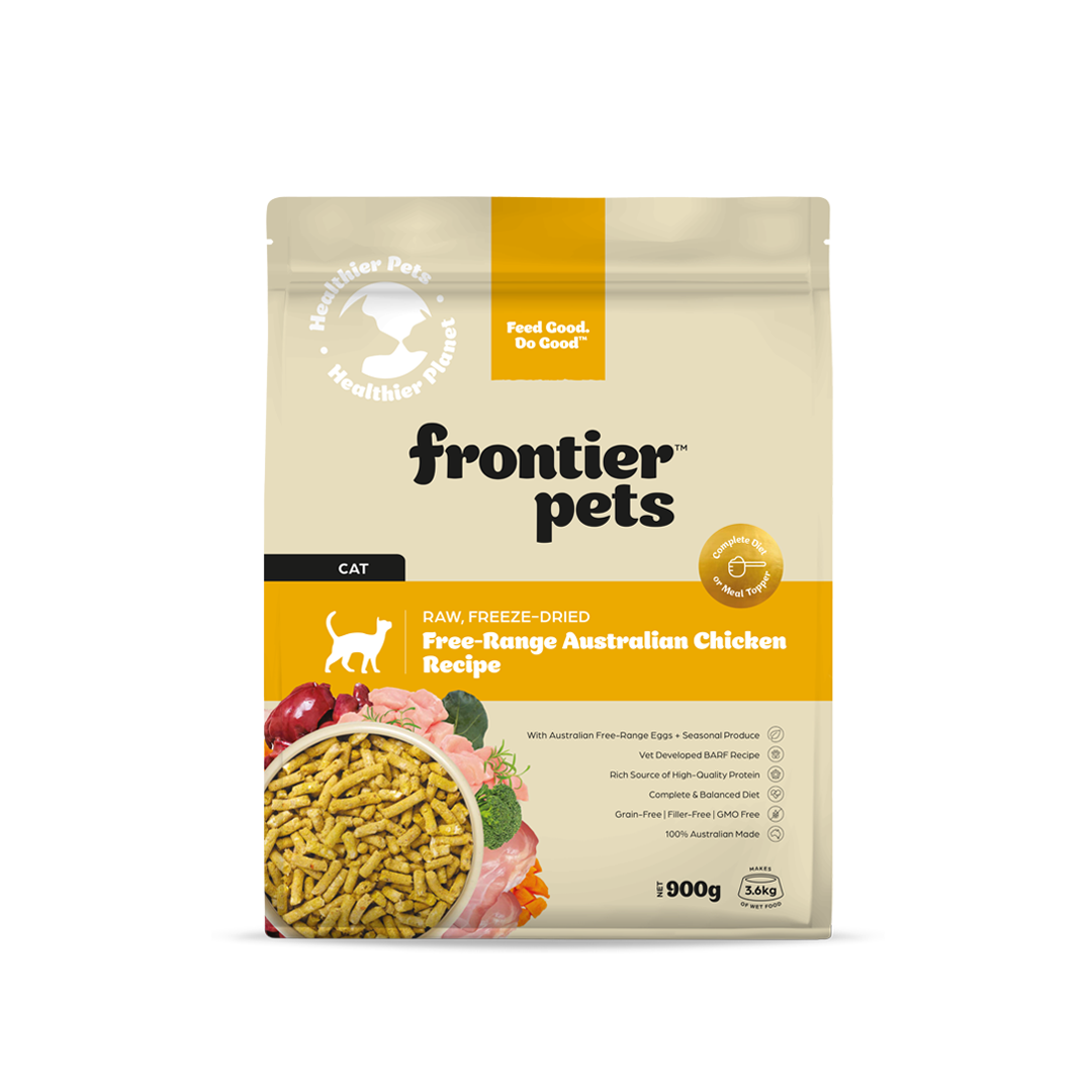Free-Range Chicken | Raw Freeze-Dried Cat Food 900g
