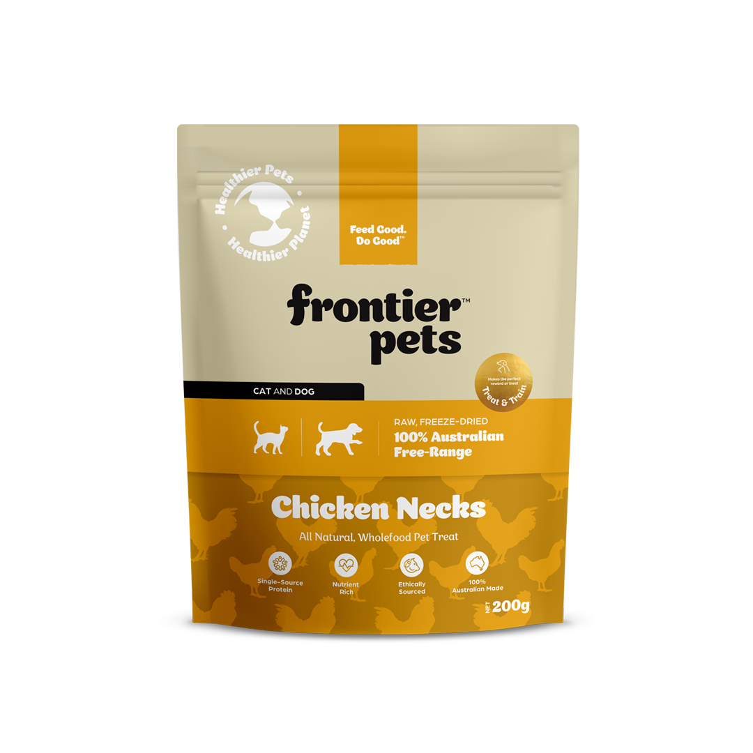 Free-Range Chicken Necks | Raw Freeze-Dried Wholefood Treats 200g